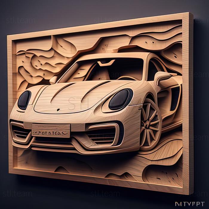 3D model Porsche Taycan (STL)
